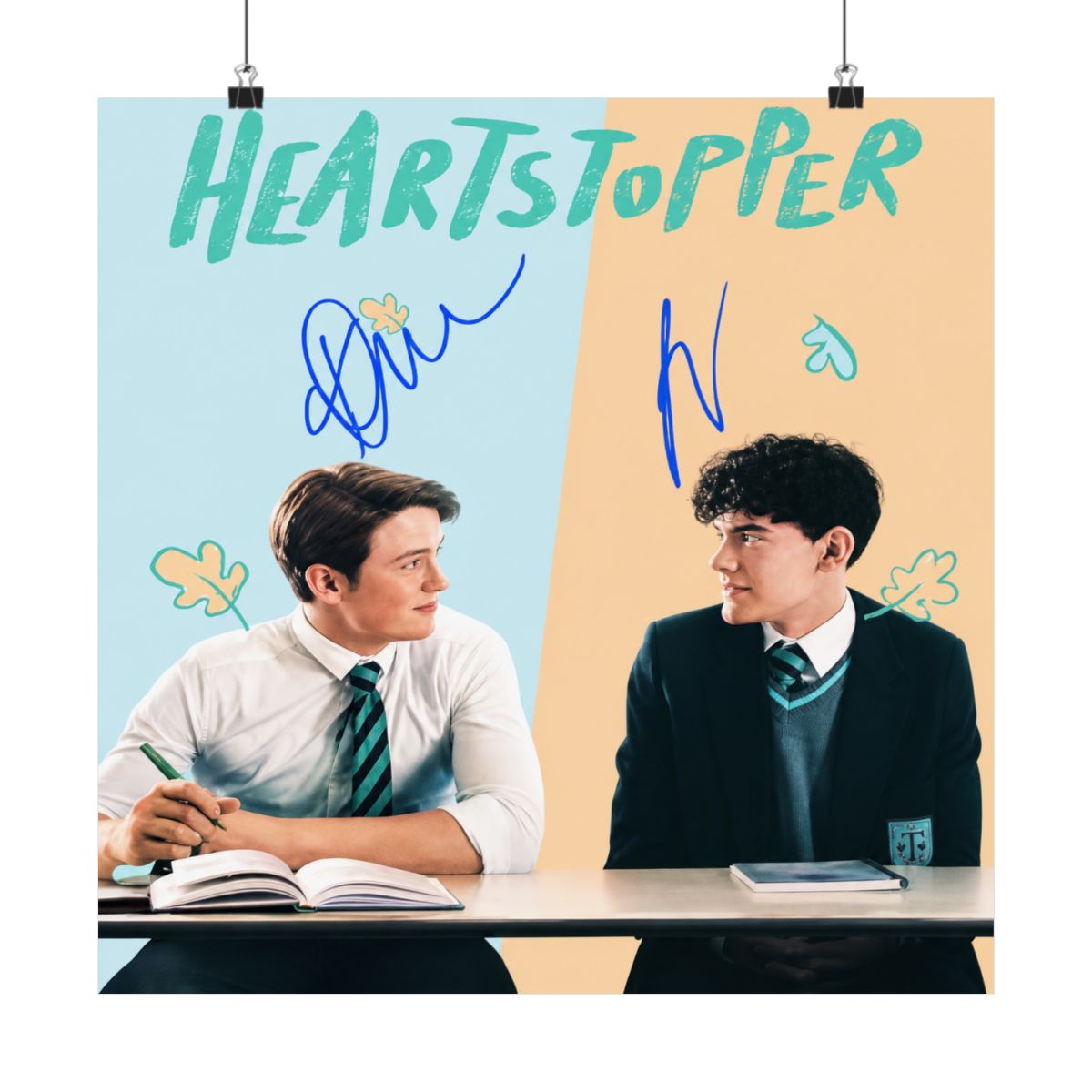 Artistic Poster | Contemporary Wall Art Print | Heartstopper Webcomic - alternate angle 5, merchandise
