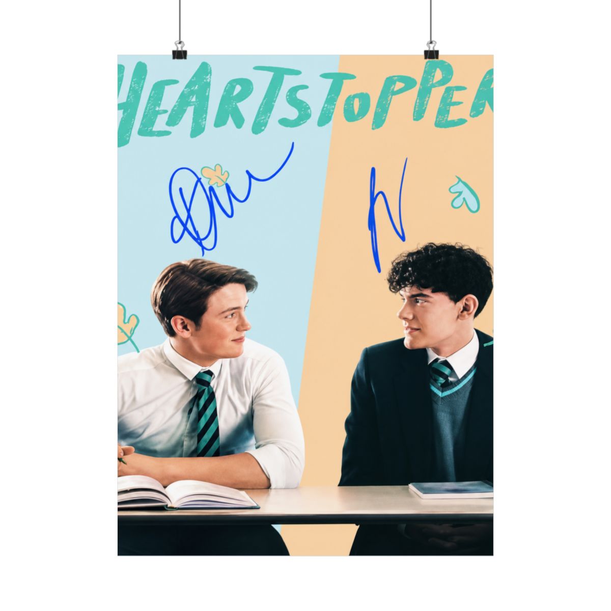 Artistic Poster | Contemporary Wall Art Print | Heartstopper Webcomic