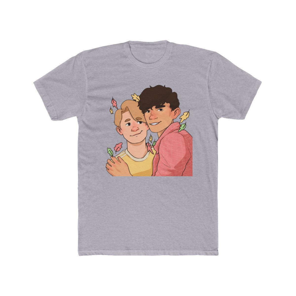 Nick and Charlie - heartstopper drawing T Shirt | Heartstopper Webcomic - alternate angle 3, merchandise