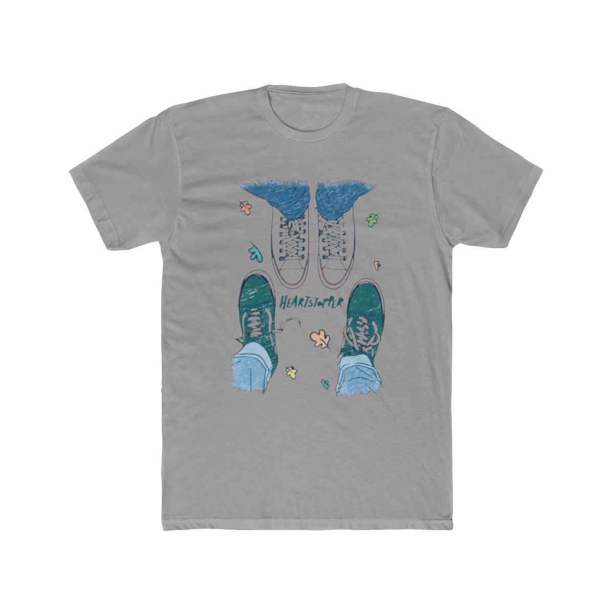 Heartstopper Nick & Charlie Shoes T Shirt | Heartstopper Webcomic - Official T-Shirts merchandise