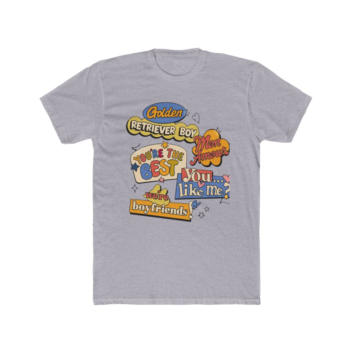 Heartstopper Comic Bubble Quotes T Shirt | Heartstopper Webcomic - alternate angle 3, merchandise