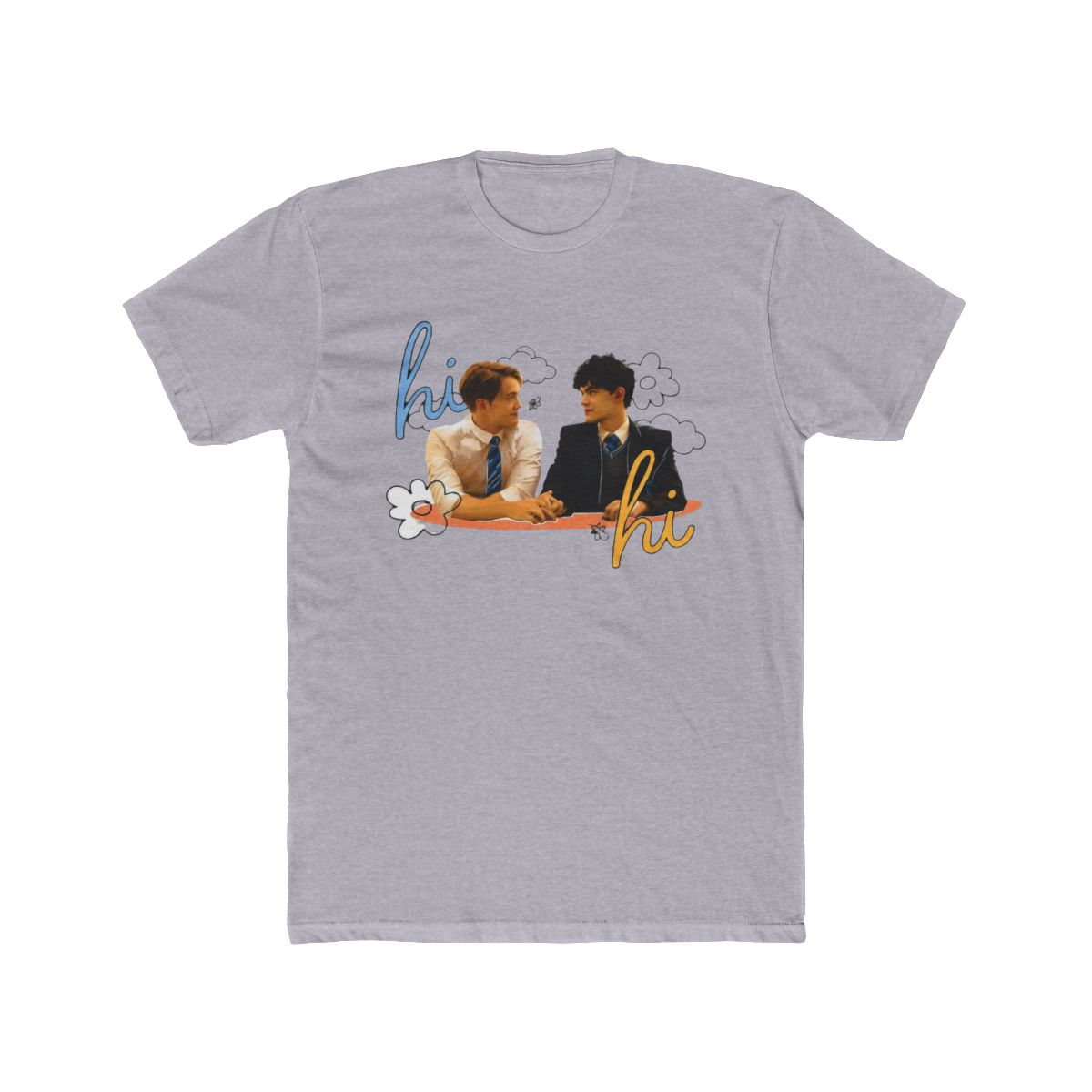 Heartstopper Duo Boyfriend Fit Girls T Shirt | Heartstopper Webcomic - alternate angle 4, merchandise