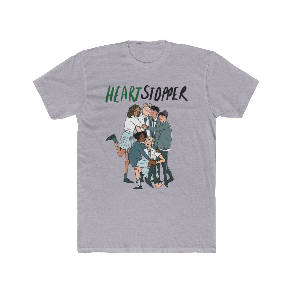 Heartstopper Comic Nick Nelson And Charlie Spring T Shirt | Heartstopper Webcomic - alternate angle 4, merchandise