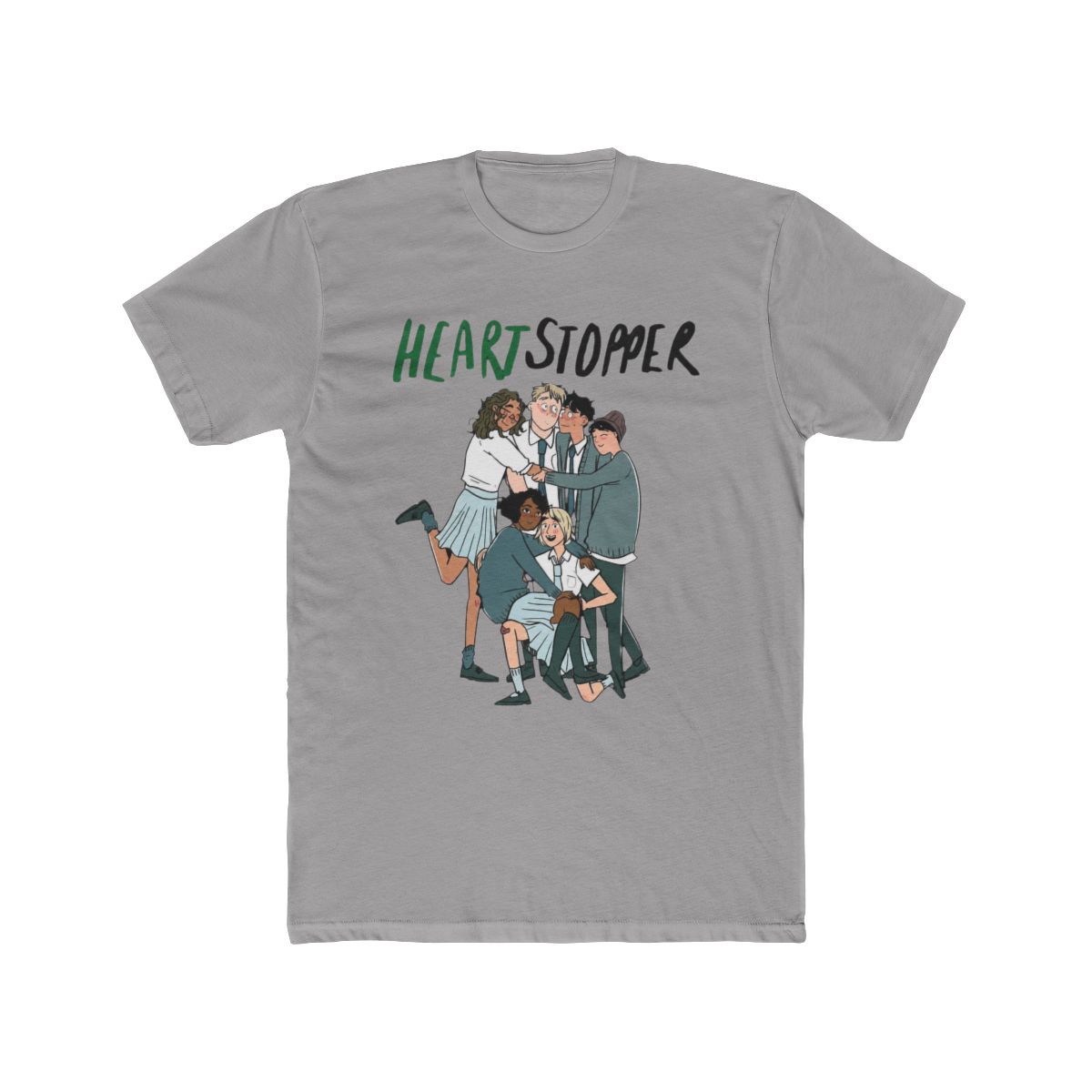 Heartstopper Comic Nick Nelson And Charlie Spring T Shirt | Heartstopper Webcomic - Official T-Shirts merchandise